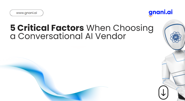 5 critical factors in voice & conversational AI vendor selection pillars