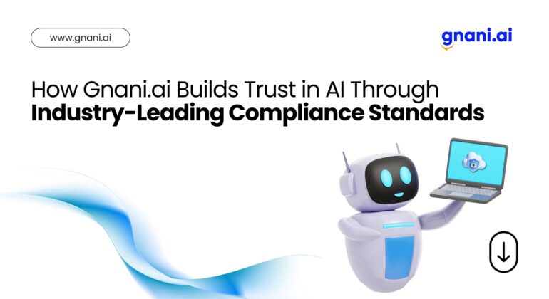 Gnani.ai's compliance standards for secure AI solutions.