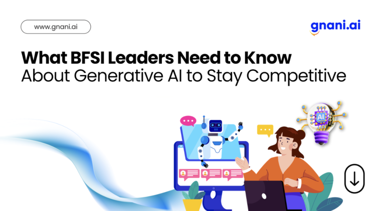 Generative AI empowering BFSI leaders with insights, innovation, and customer-centric solutions in a rapidly evolving market.