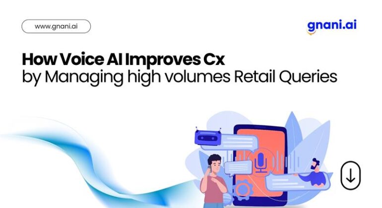 Voice AI enhancing customer experience by managing high-volume retail queries efficiently.