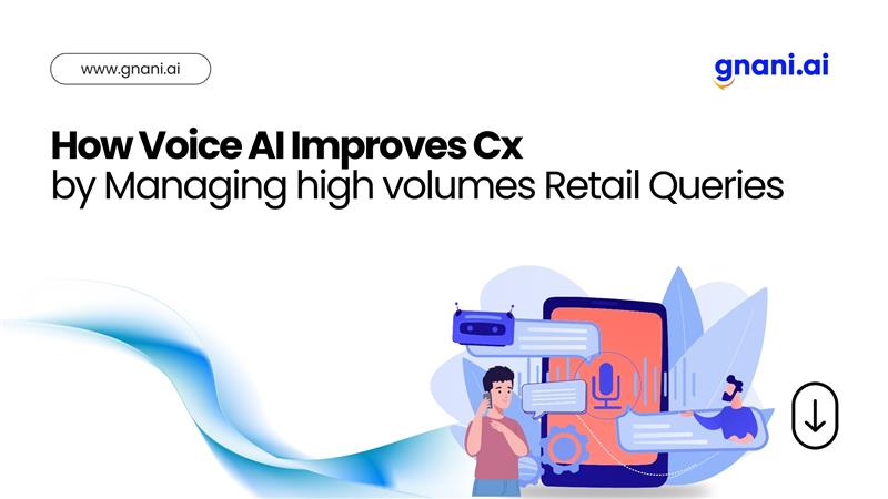 Voice AI enhancing customer experience by managing high-volume retail queries efficiently.