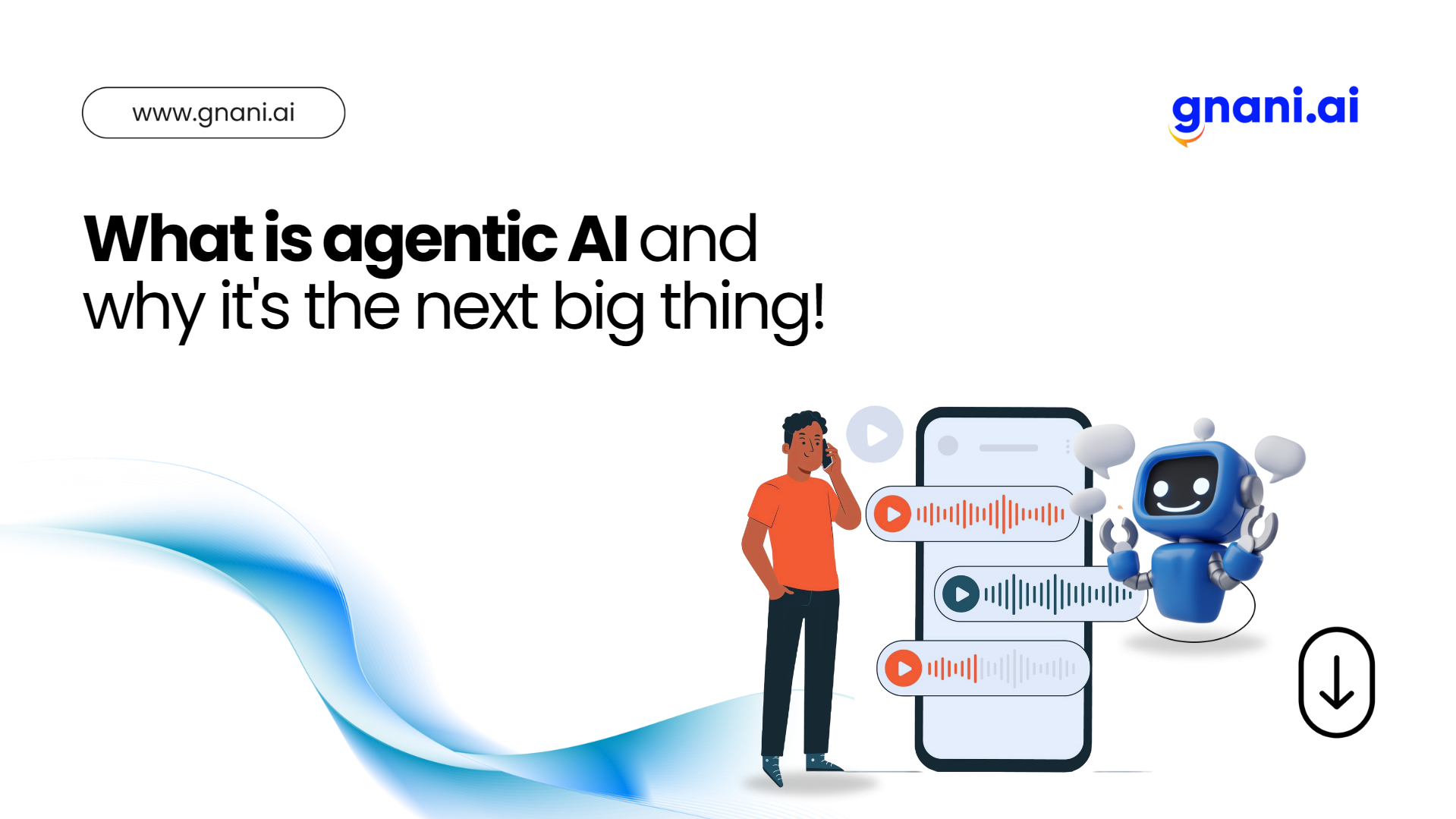 A futuristic AI-powered customer support assistant using Agentic AI to automate queries, enhance decision-making, and improve CX.