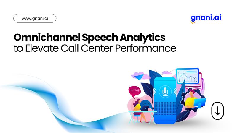 A professional call center setup with AI-powered speech analytics enhancing customer interactions and agent performance.