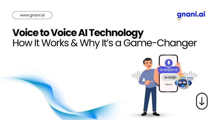 Voice-to-Voice AI Technology, featuring an AI agent, voice generator, and Agentic AI for seamless communication.